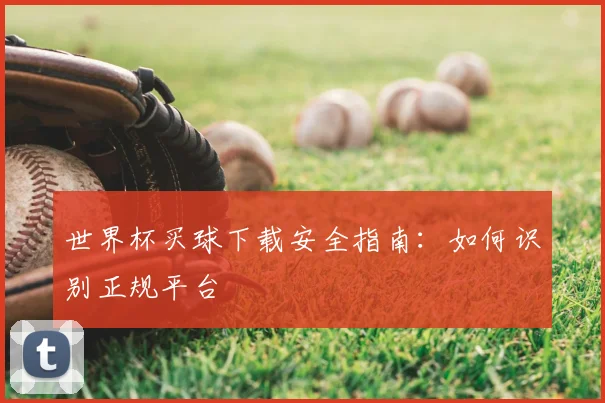 世界杯买球下载安全指南:如何识别正规平台